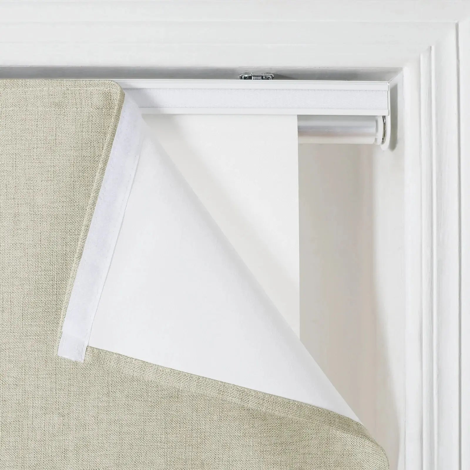 Karin Pure Wool Roman Shade Cordless TWOPAGES