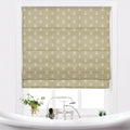 Stefana Silber Printed Cordless Roman Blind TWOPAGES