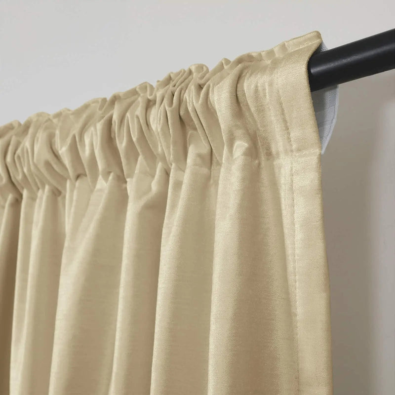Veda Luster Cotton Velvet Drapery Soft Top TWOPAGES