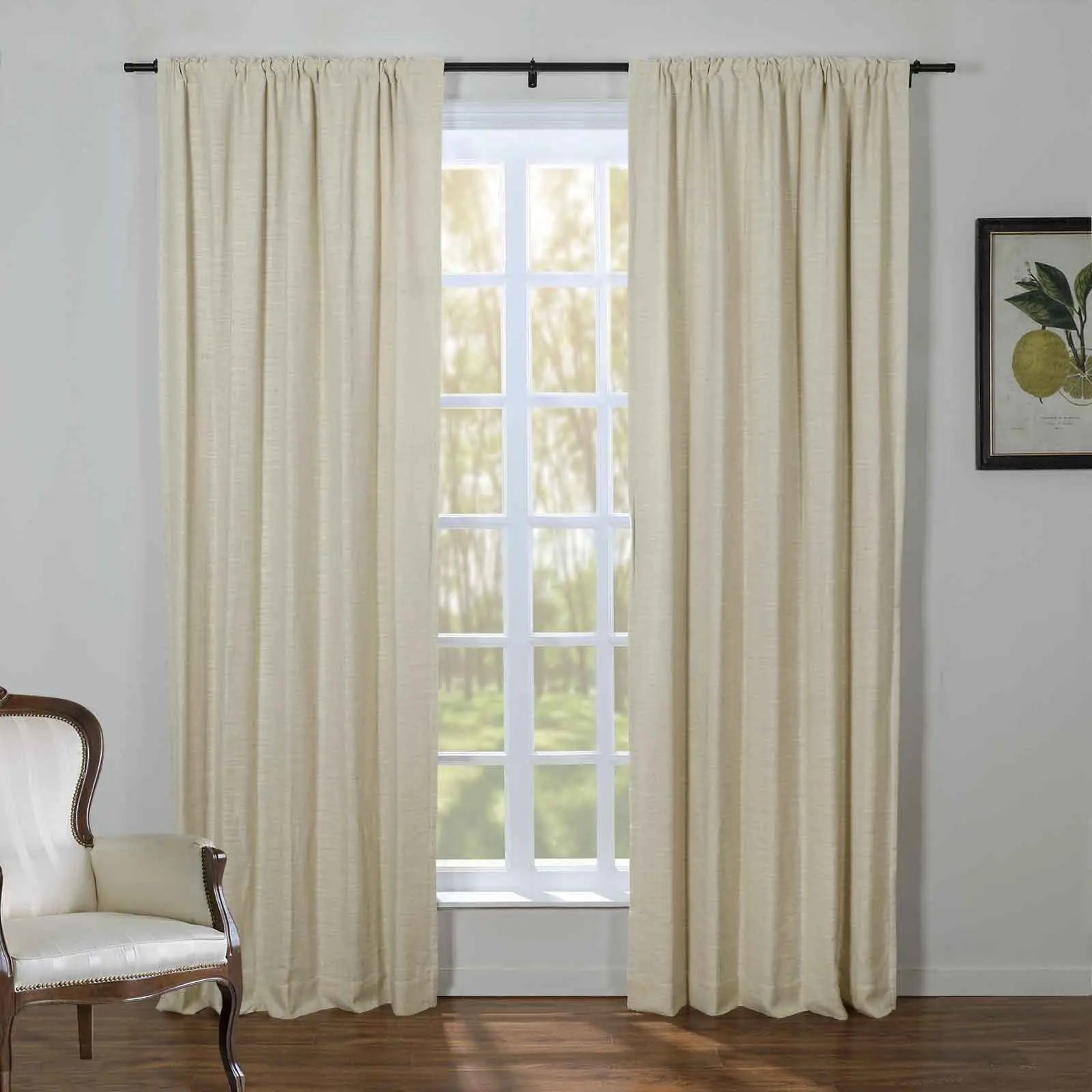 Kyla Linen Blend Drapery Soft Top TWOPAGES