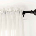 Scandina Solid Voile Sheer Curtain Soft Top TWOPAGES