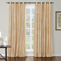 Selman Dupioni Silk Curtain Grommet TWOPAGES
