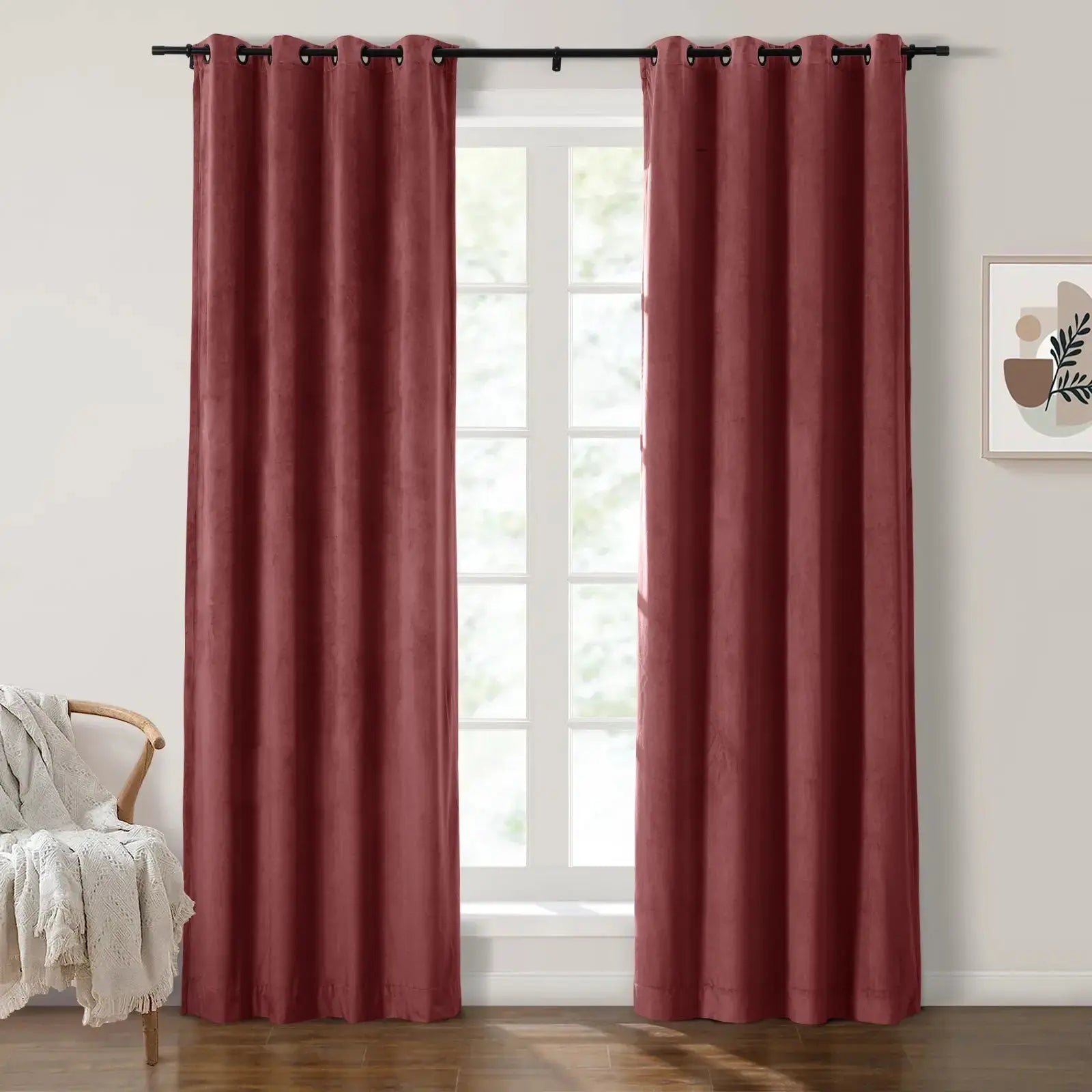 Birkin Velvet Curtain Grommet TWOPAGES