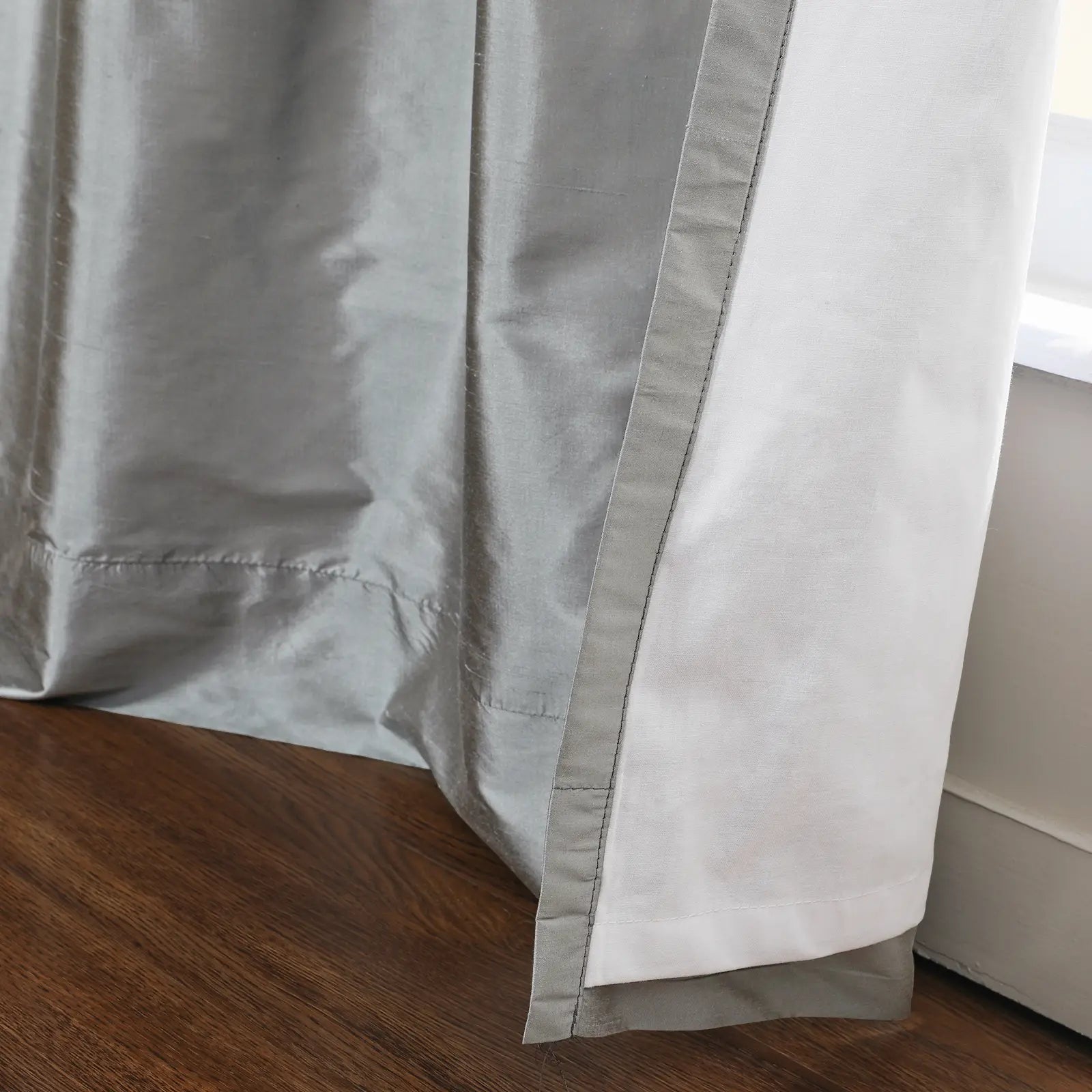 Selman Dupioni Silk Curtain Soft Top TWOPAGES
