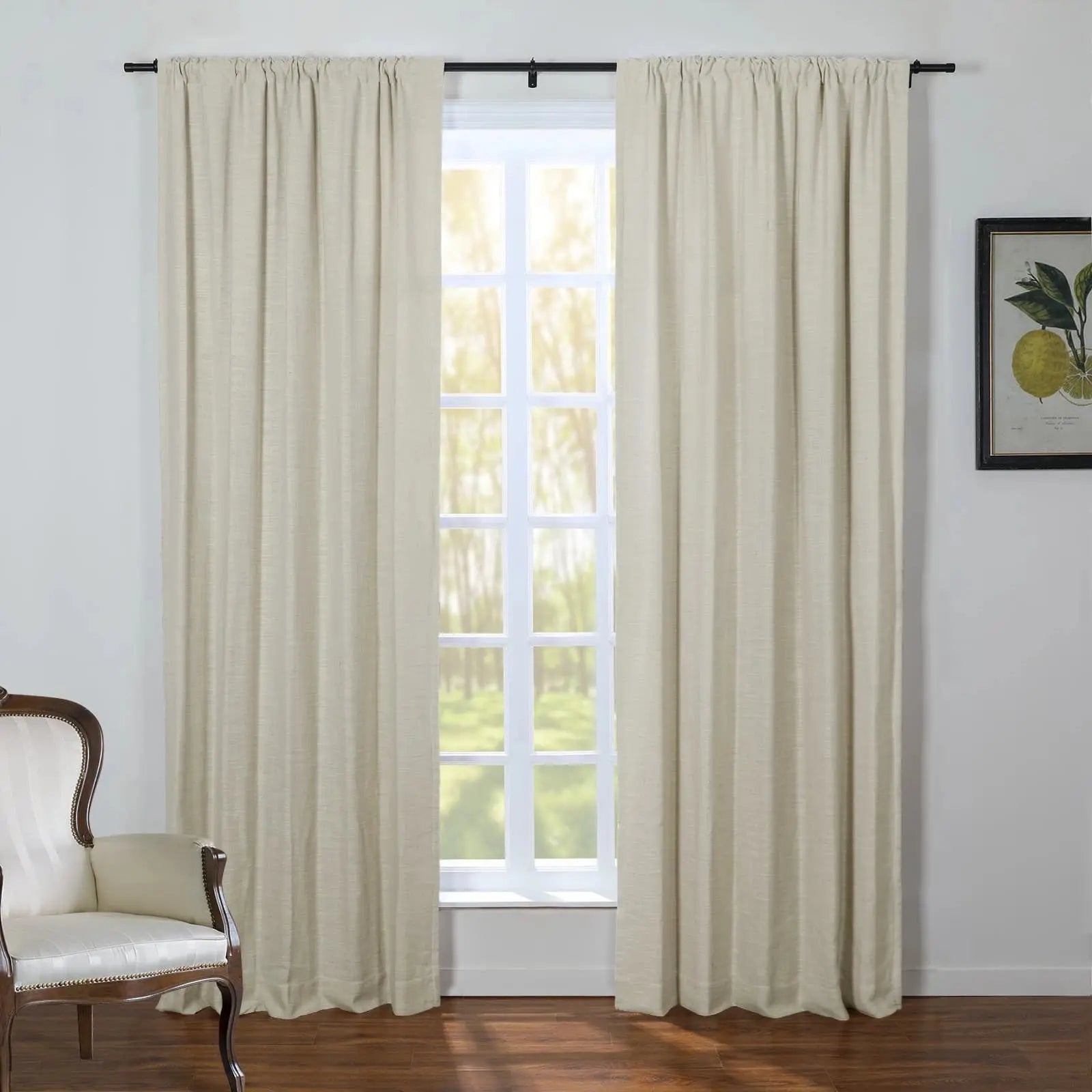 Kyla Linen Blend Drapery Soft Top TWOPAGES