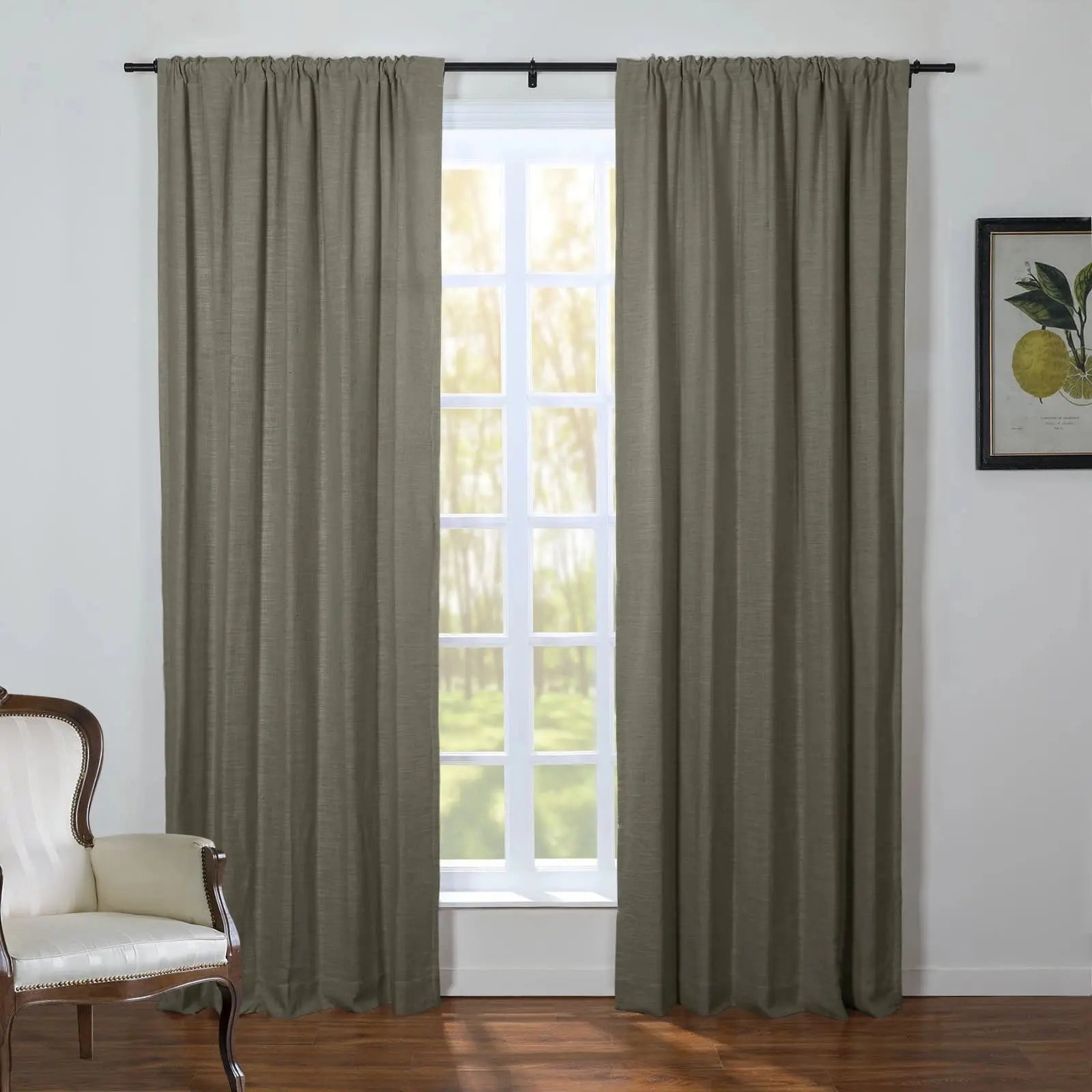 Kyla Linen Blend Drapery Soft Top TWOPAGES