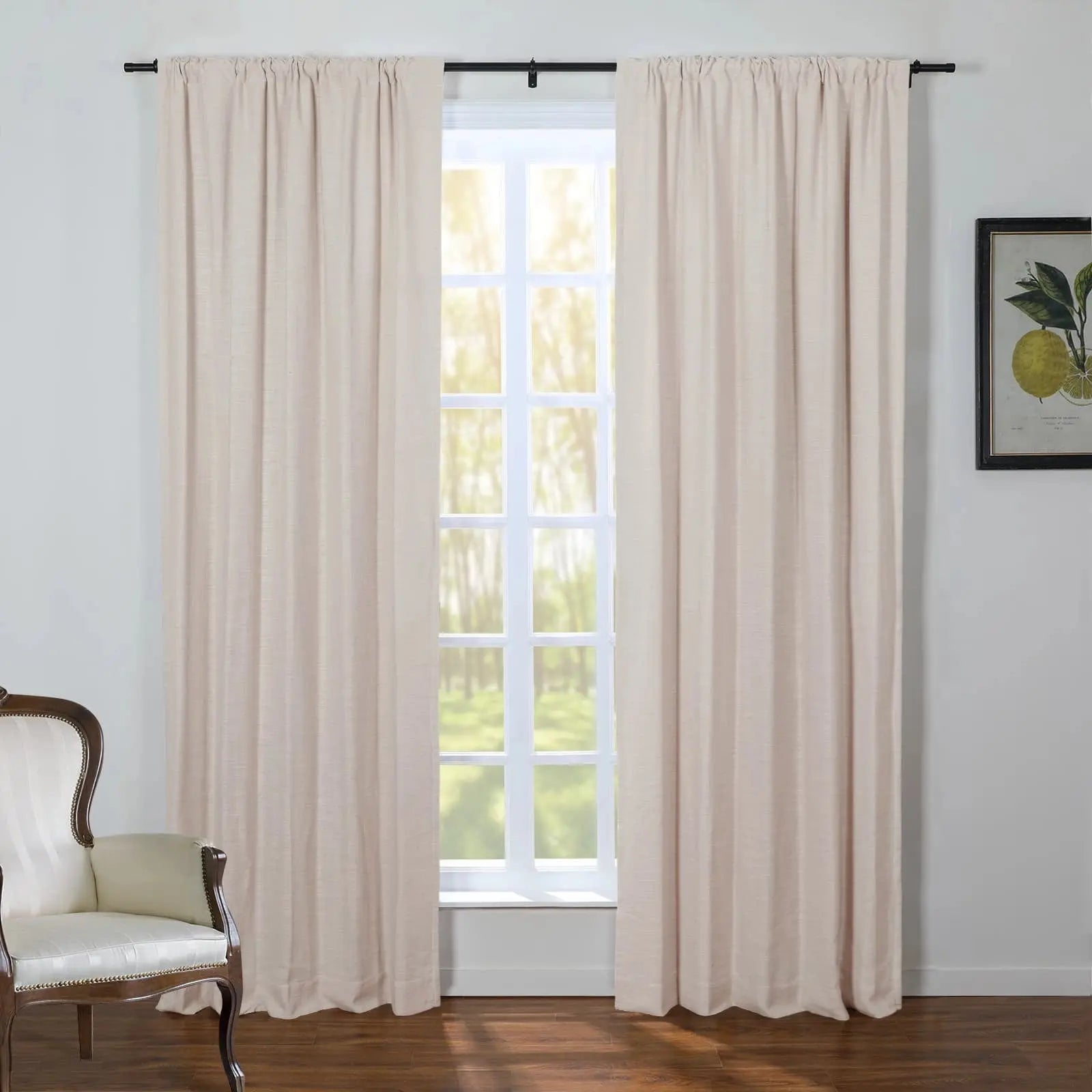 Kyla Linen Blend Drapery Soft Top TWOPAGES