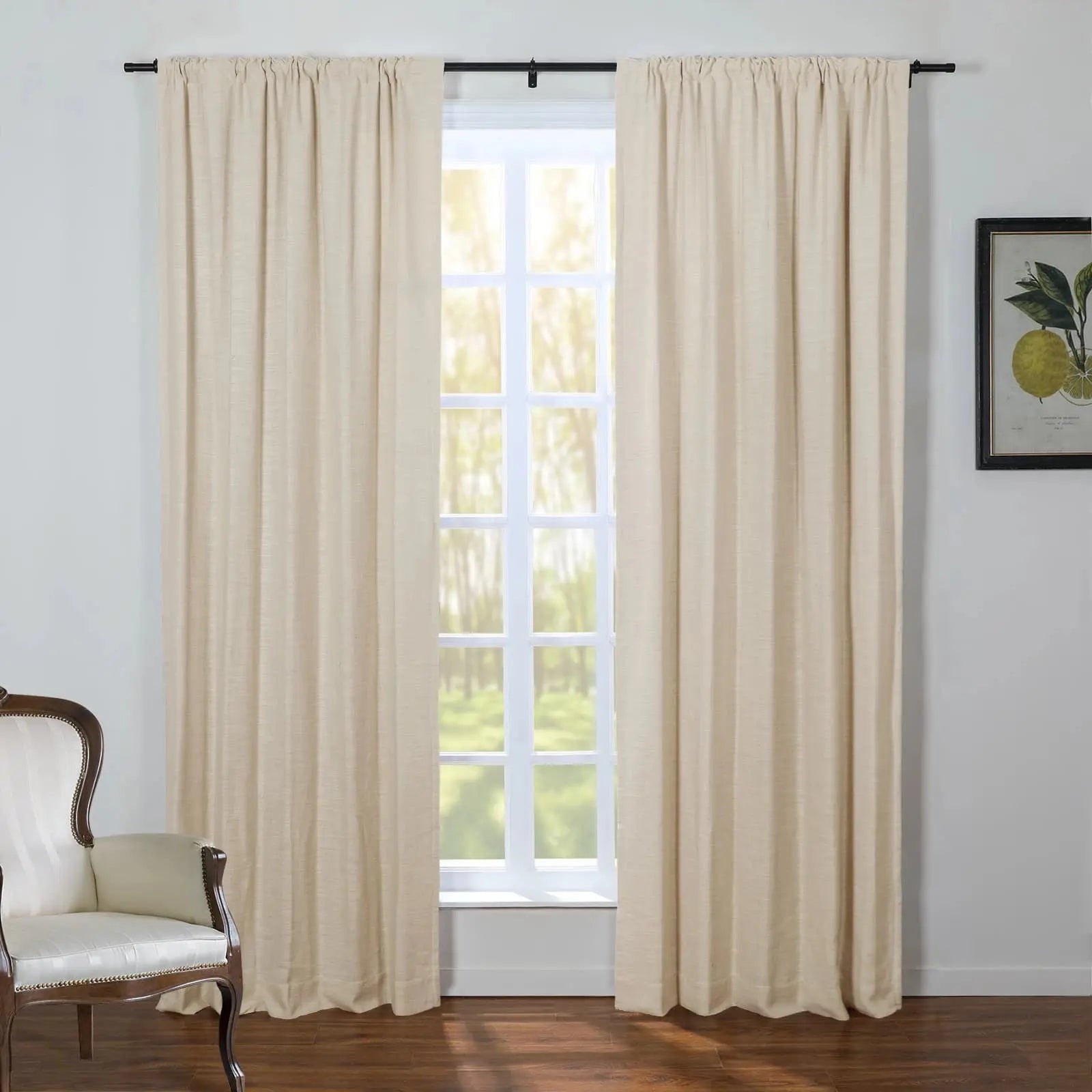 Kyla Linen Blend Drapery Soft Top TWOPAGES