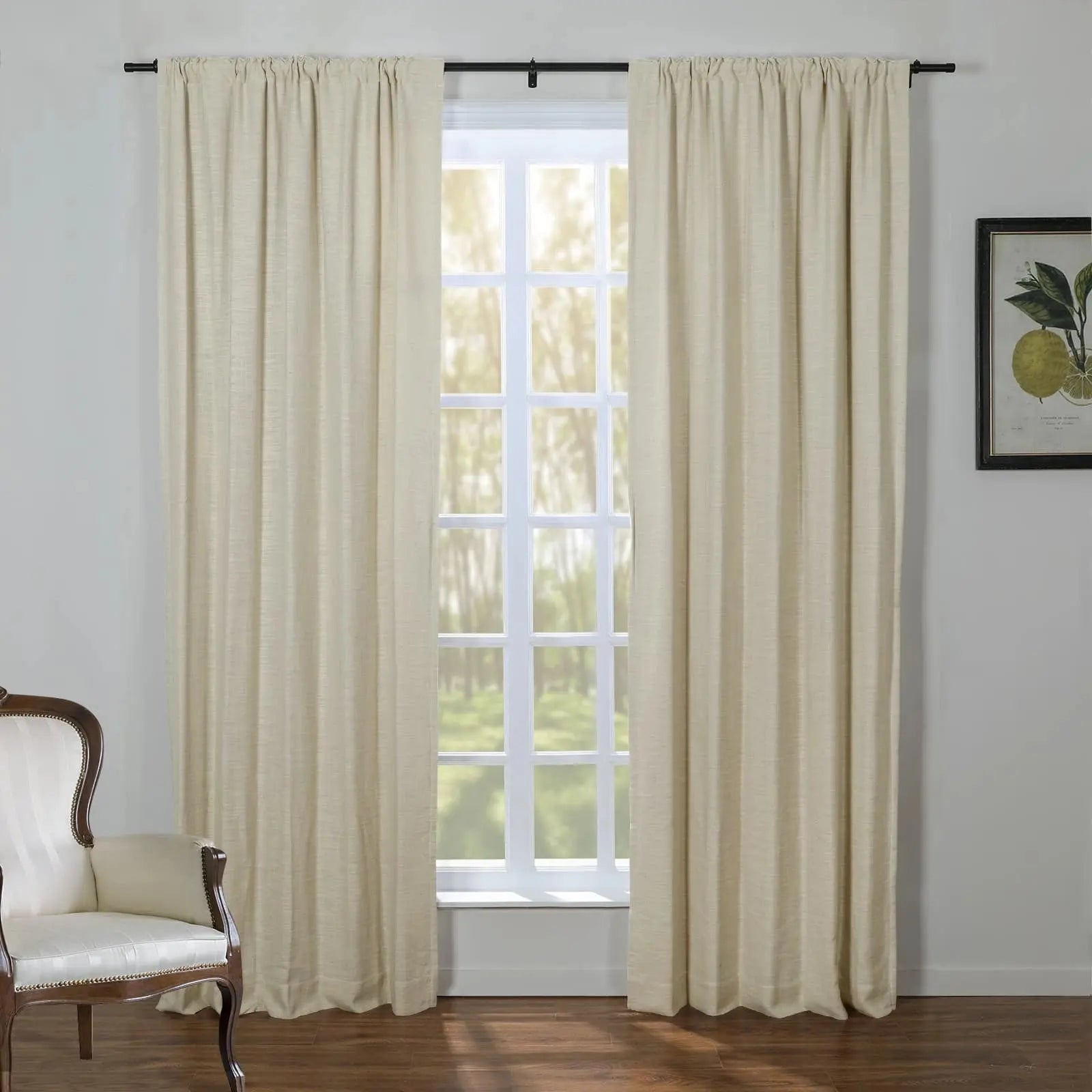 Kyla Linen Blend Drapery Soft Top TWOPAGES