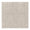 Photograph of a light greige linen-look fabric swatch featuring a textured slub weave, subtle heathered darker specks, and decorative zigzag pinking shear edges