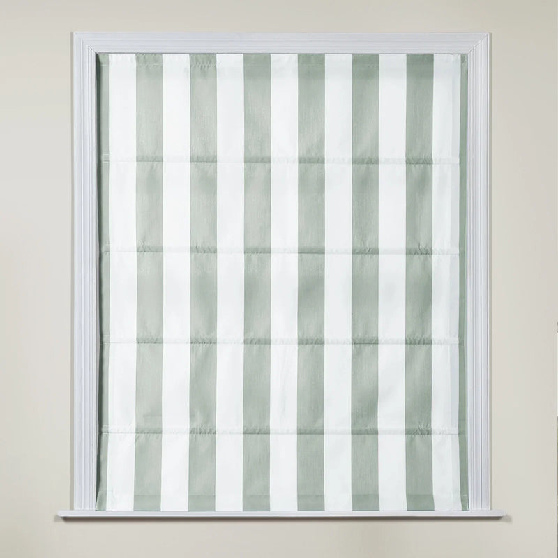Celia Polyester Roman Shade Cord Lift TWOPAGES