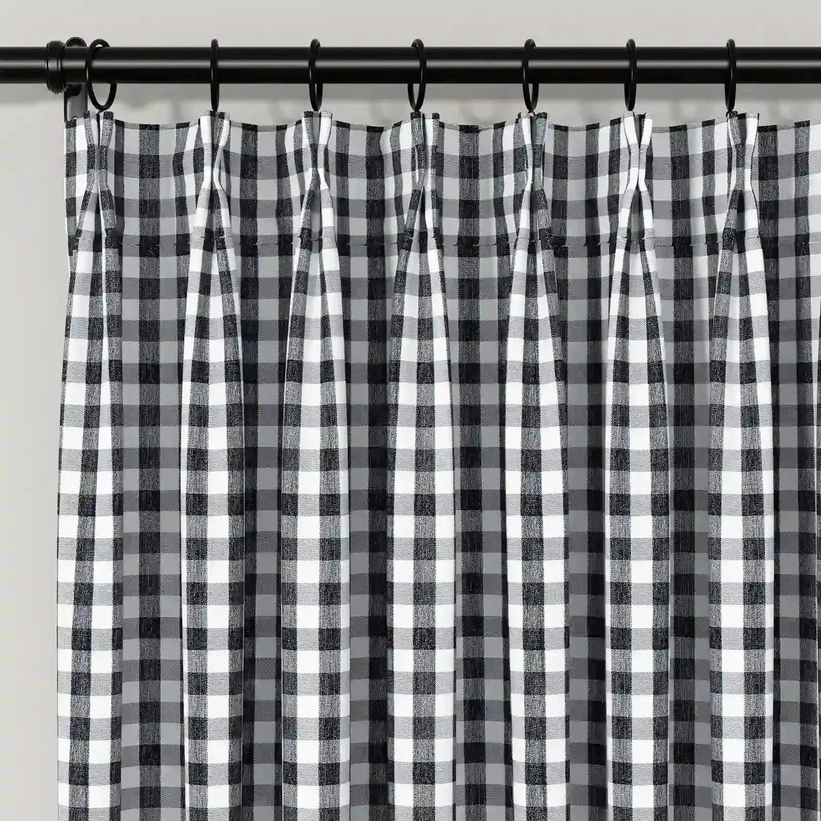 Celia Striped Plaid Curtain?-TWOPAGES