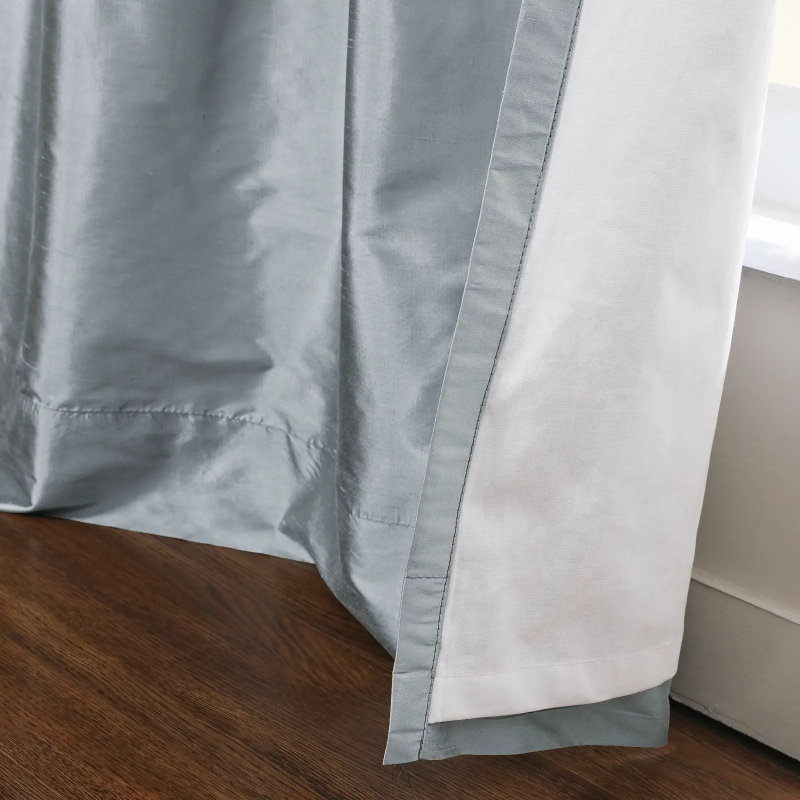 Selman Dupioni Silk Curtain Grommet TWOPAGES