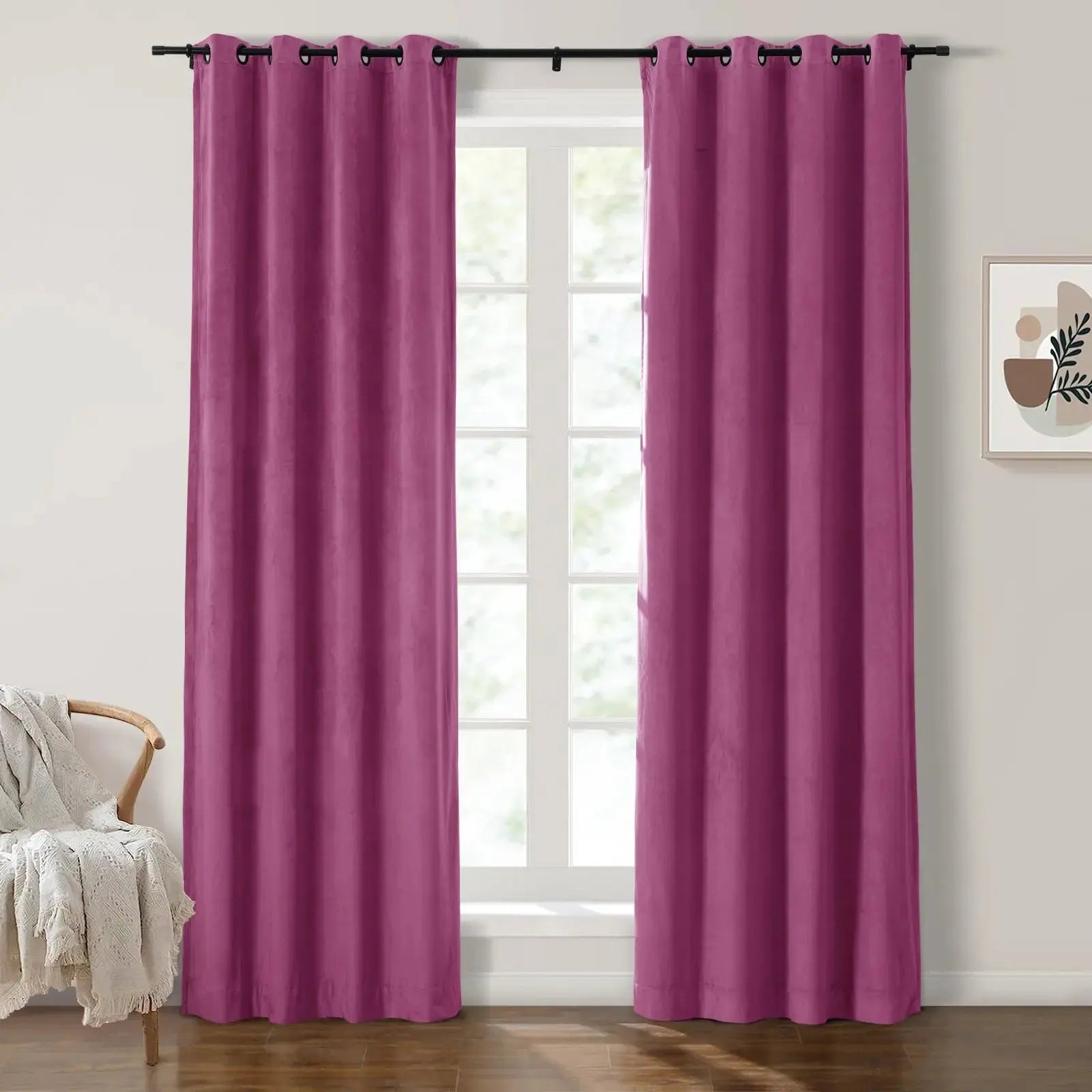 Birkin Velvet Curtain Grommet TWOPAGES
