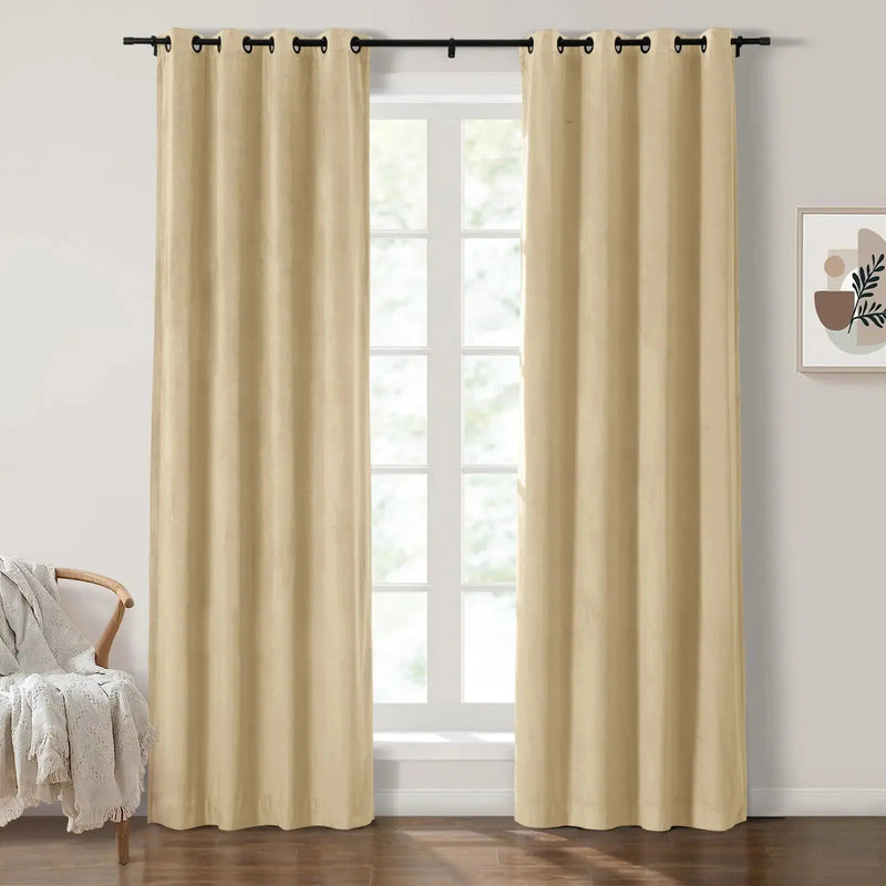 Birkin Velvet Curtain Grommet TWOPAGES