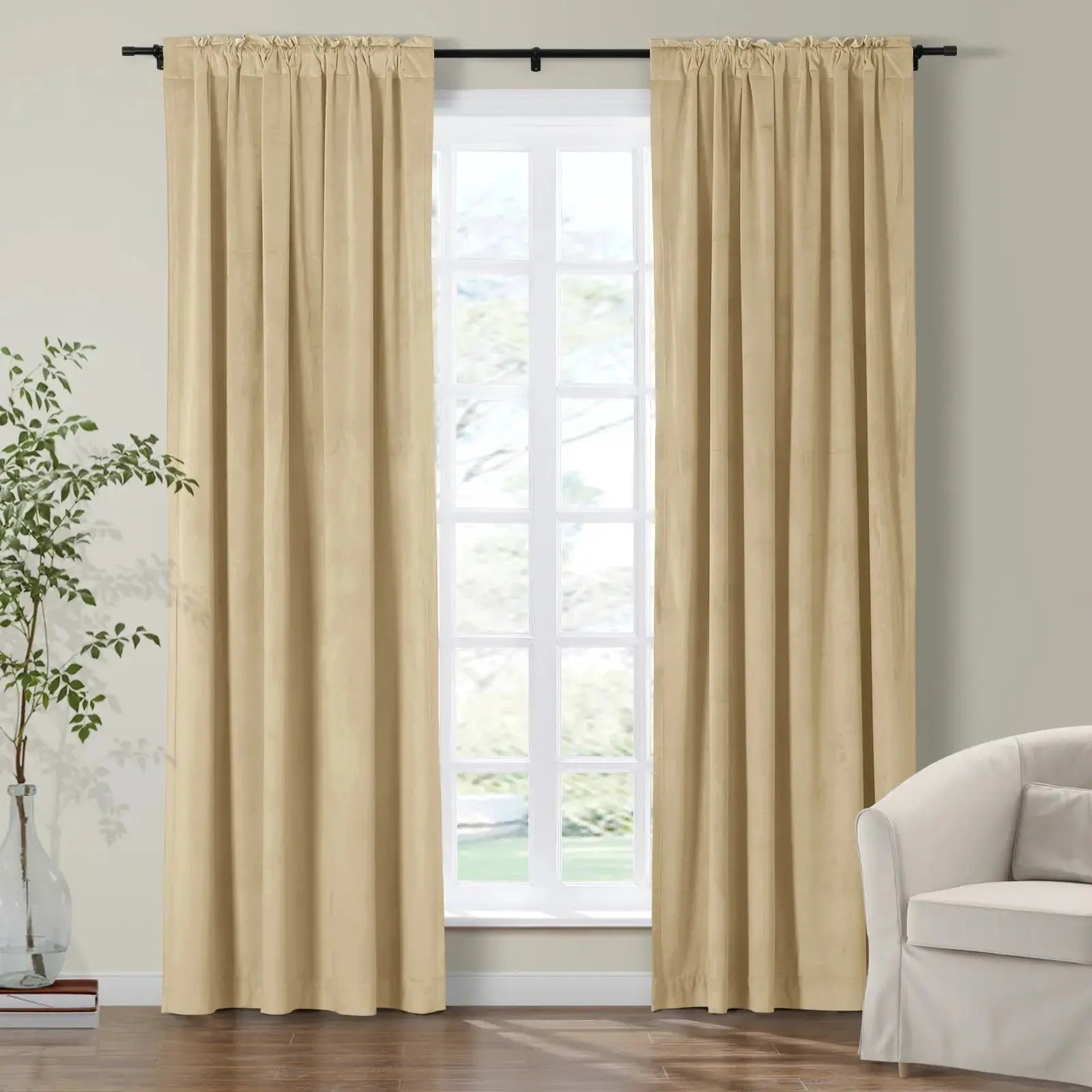 Birkin Velvet Curtain Soft Top TWOPAGES