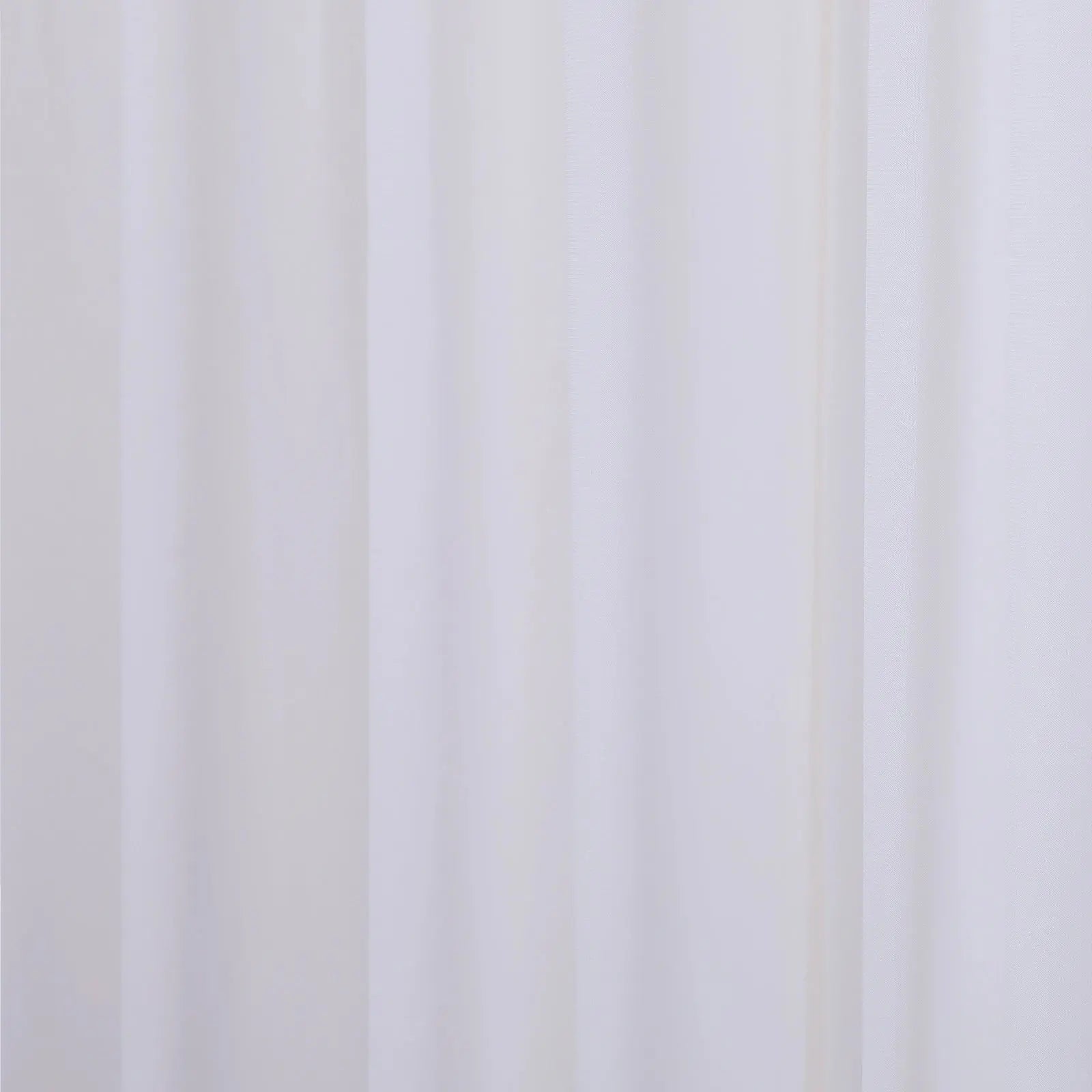 Abstract textured background of soft white or off-white fabric with subtle vertical folds and a faint diagonal grid pattern
