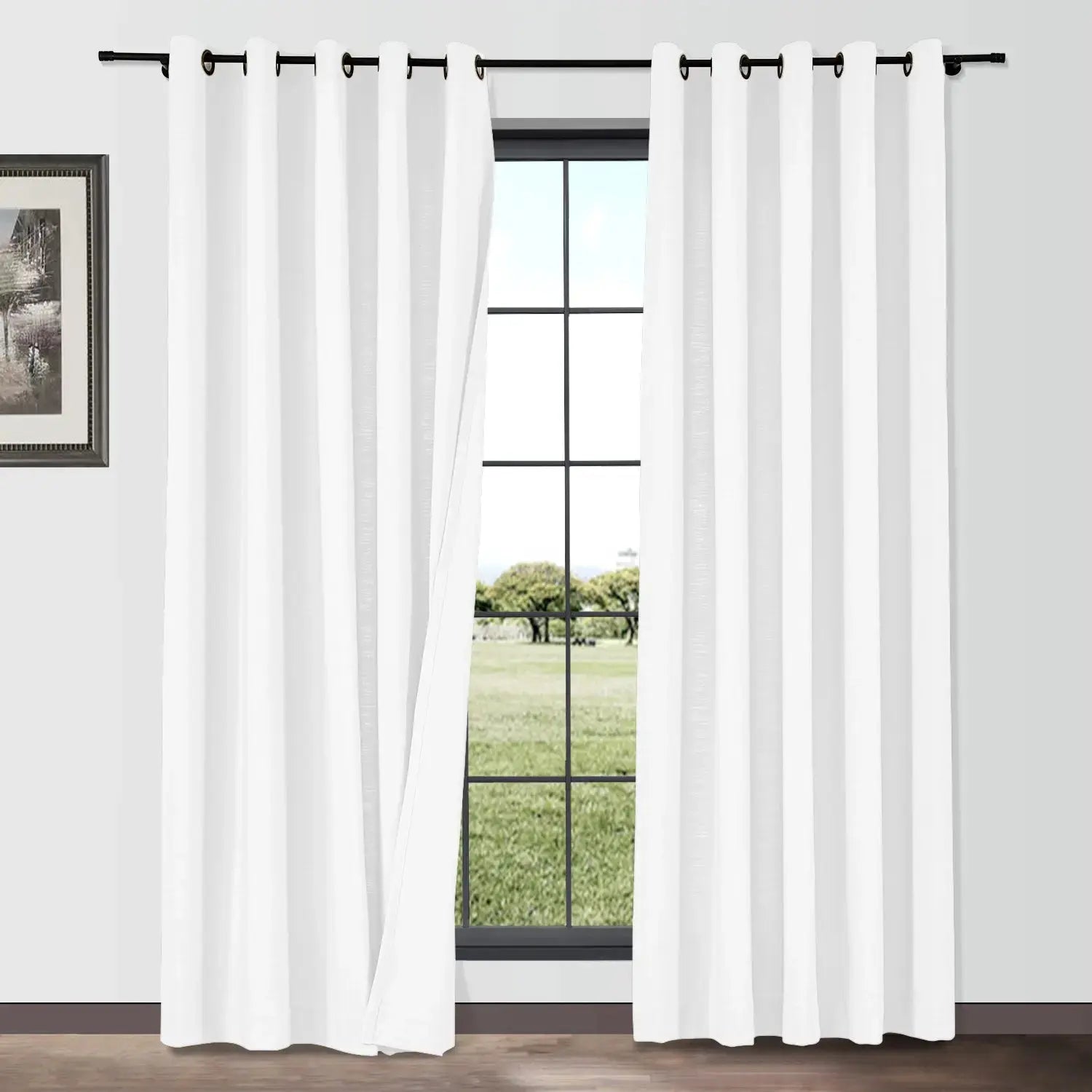 Isabella Heavyweight Polyester Cotton Blend Drapery Grommet TWOPAGES