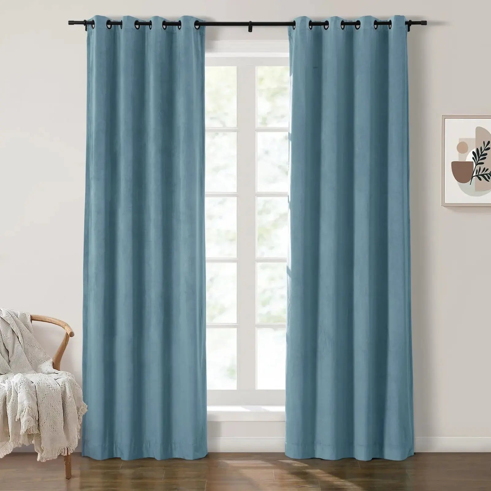 Birkin Velvet Curtain Grommet TWOPAGES