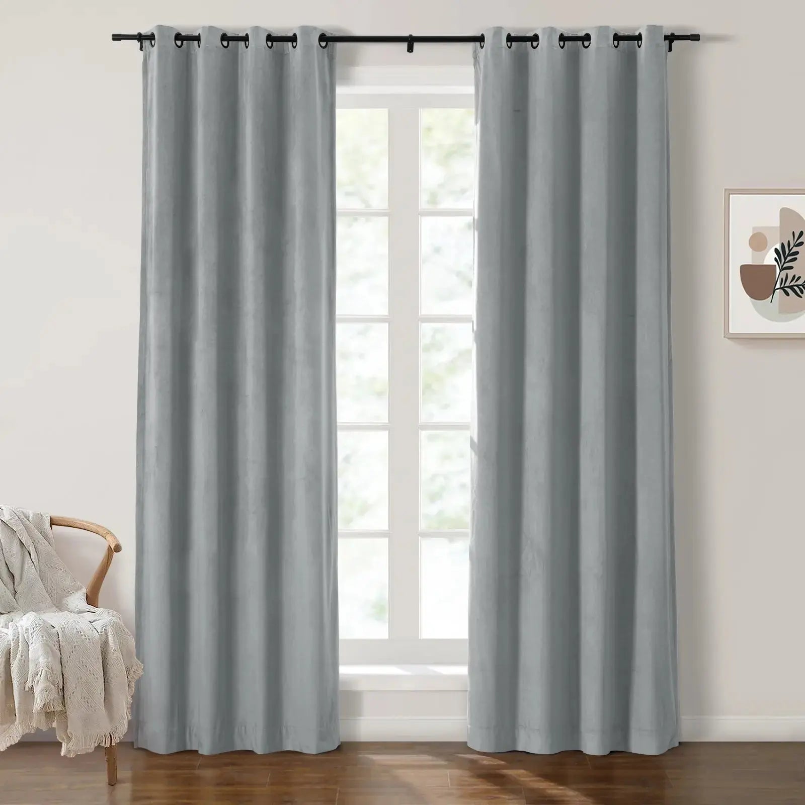 Birkin Velvet Curtain Grommet TWOPAGES