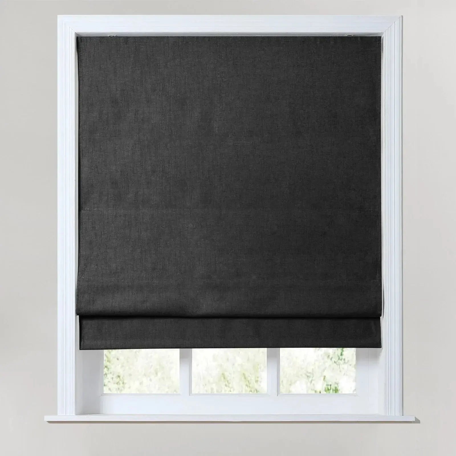 Kyla Linen Blend Roman Shade Cordless TWOPAGES