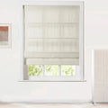 Jawara Linen Cotton Roman Shade Cord Lift TWOPAGES