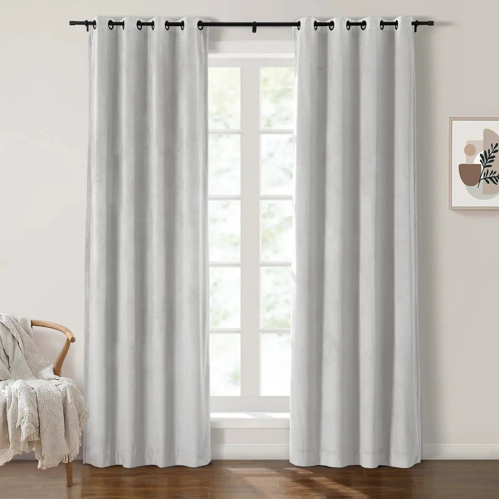 Birkin Velvet Curtain Grommet TWOPAGES