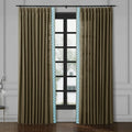 Liz Linen Curtains with Border Trim (Sold per Pair) TWOPAGES