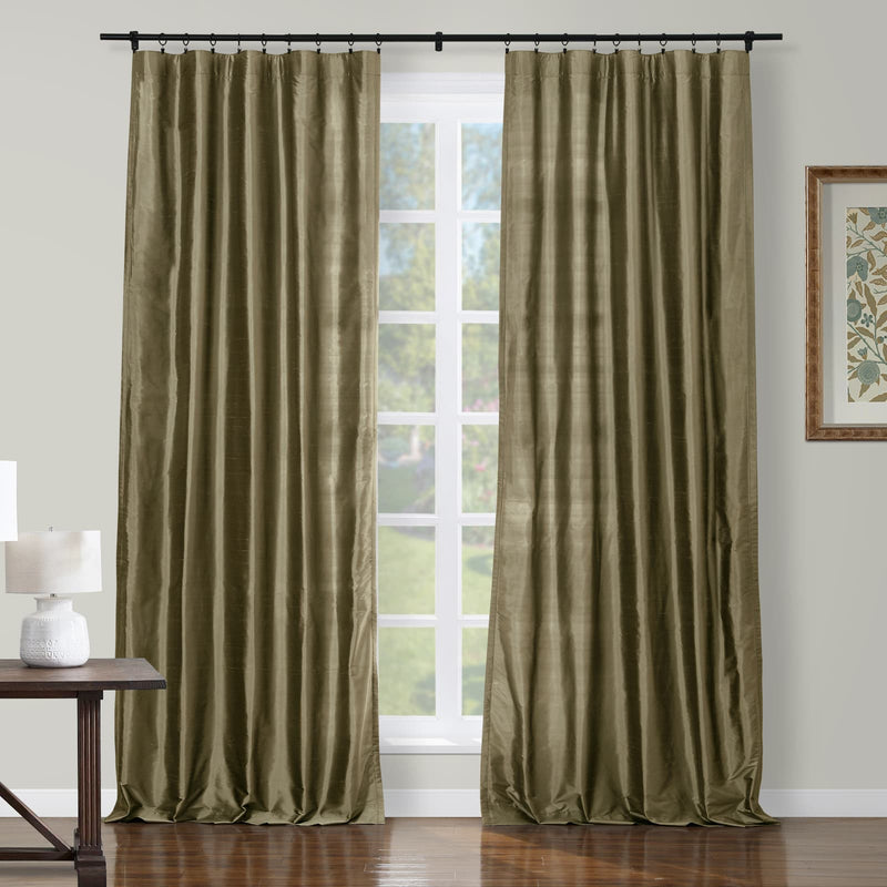 Selman Dupioni Silk Curtain Soft Top TWOPAGES
