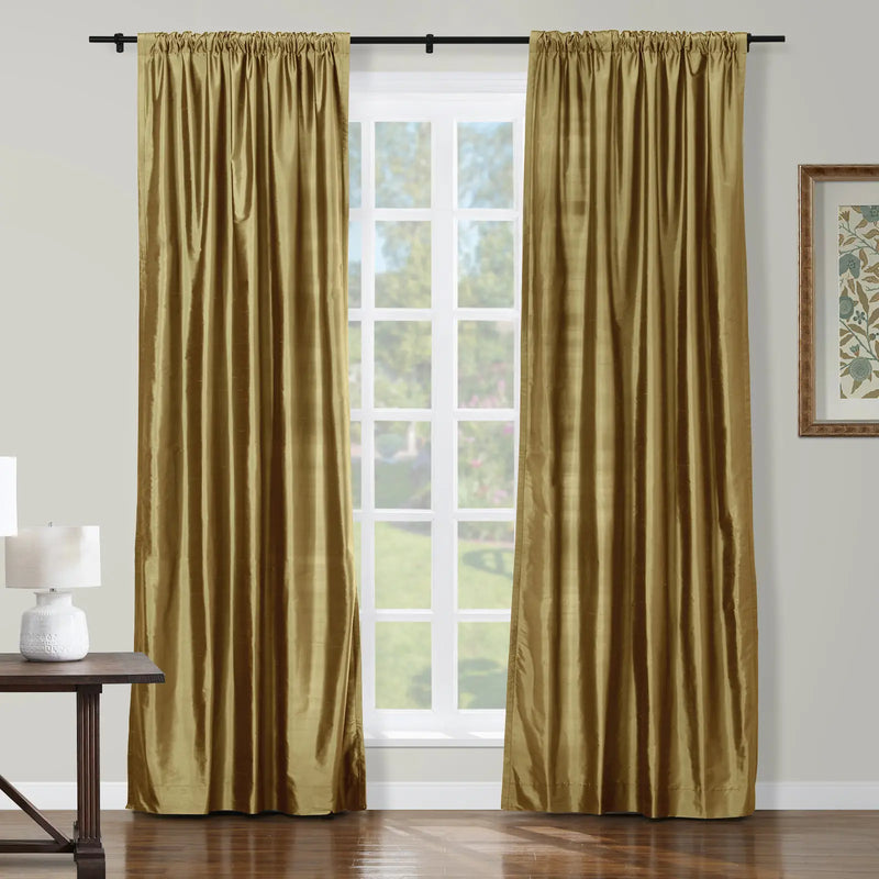 Selman Dupioni Silk Curtain Soft Top TWOPAGES