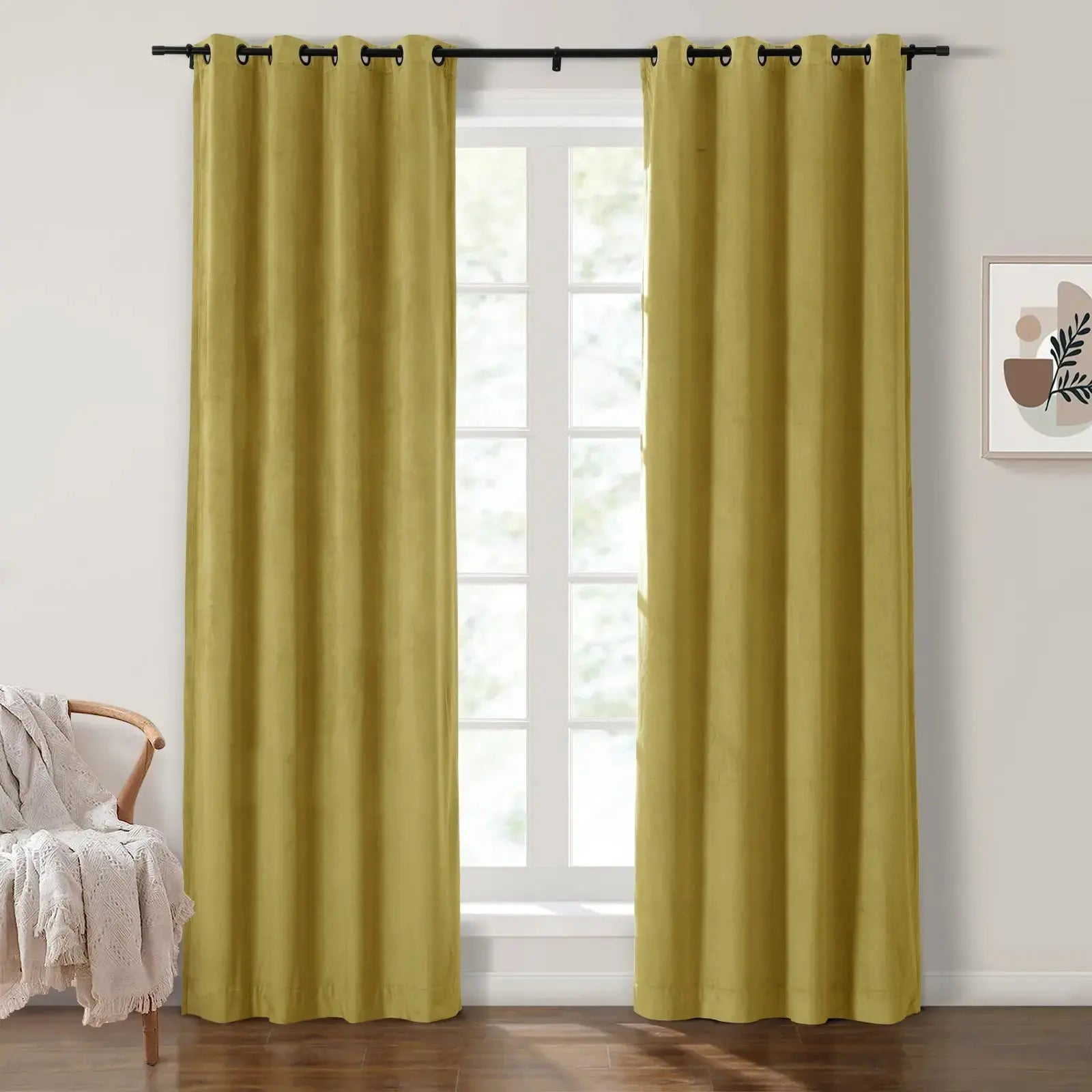Birkin Velvet Curtain Grommet TWOPAGES