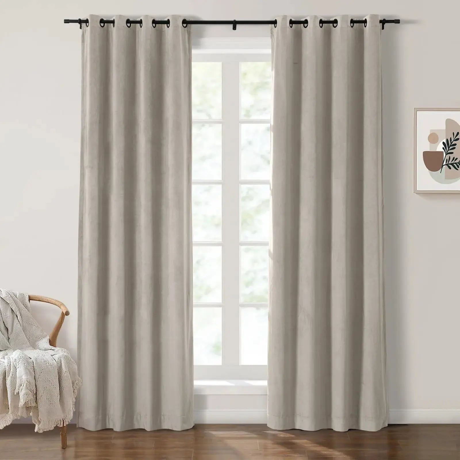 Birkin Velvet Curtain Grommet TWOPAGES