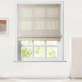 Jawara Linen Cotton Roman Shade Cordless TWOPAGES