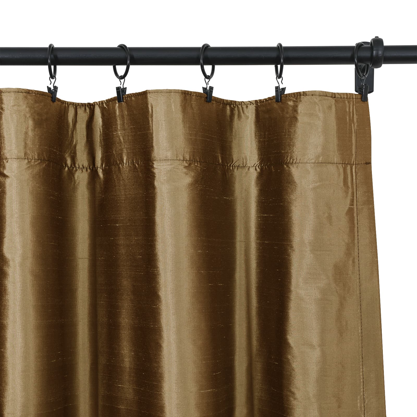 Selman Dupioni Silk Curtain Soft Top TWOPAGES