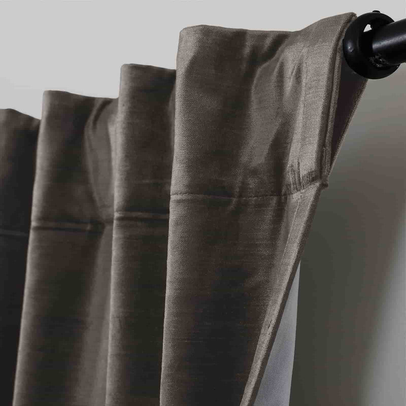 Veda Luster Cotton Velvet Drapery Soft Top TWOPAGES