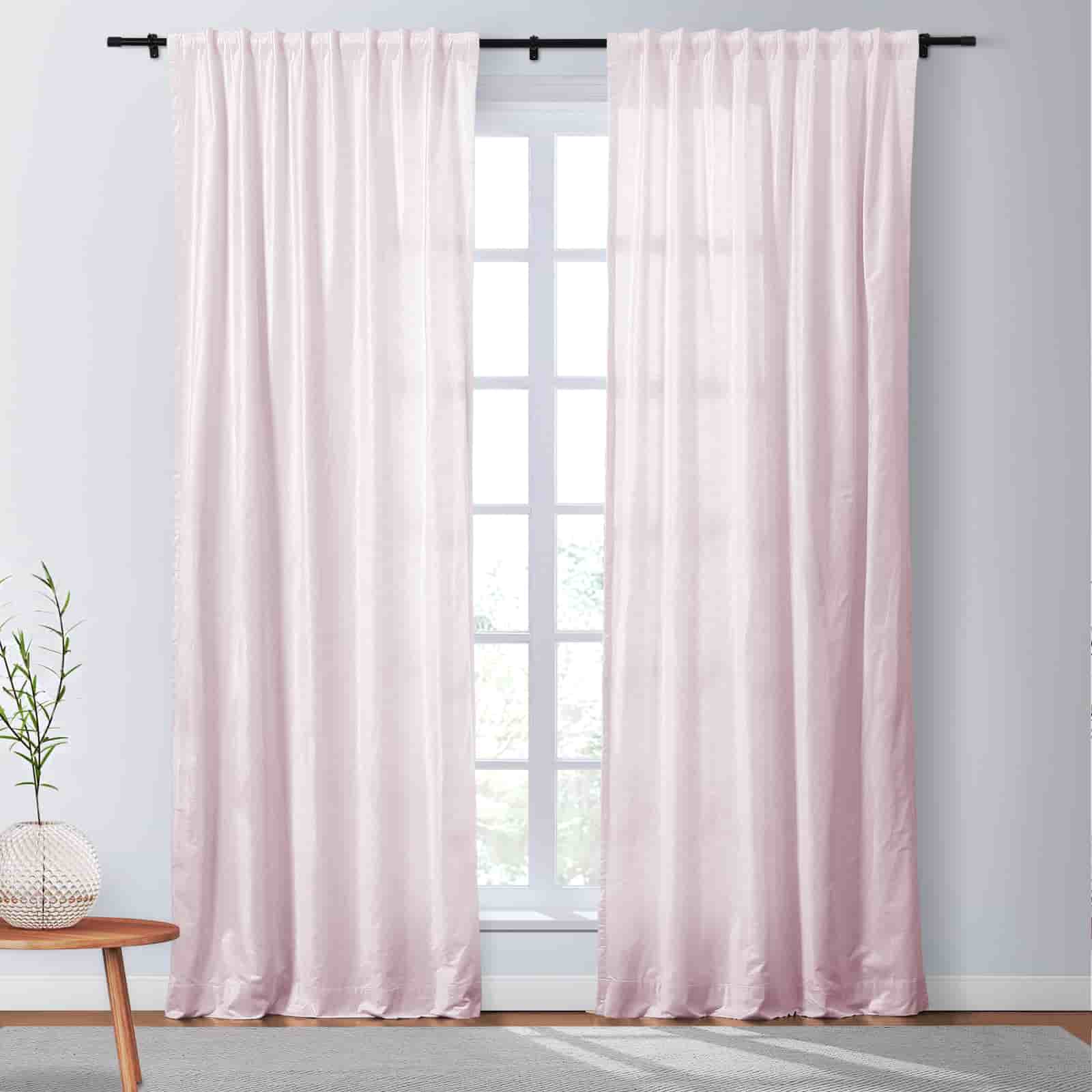 Veda Luster Cotton Velvet Drapery Soft Top TWOPAGES
