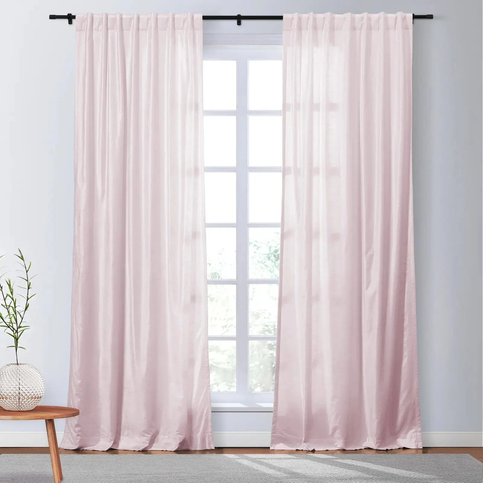 Veda Luster Cotton Velvet Drapery Soft Top TWOPAGES