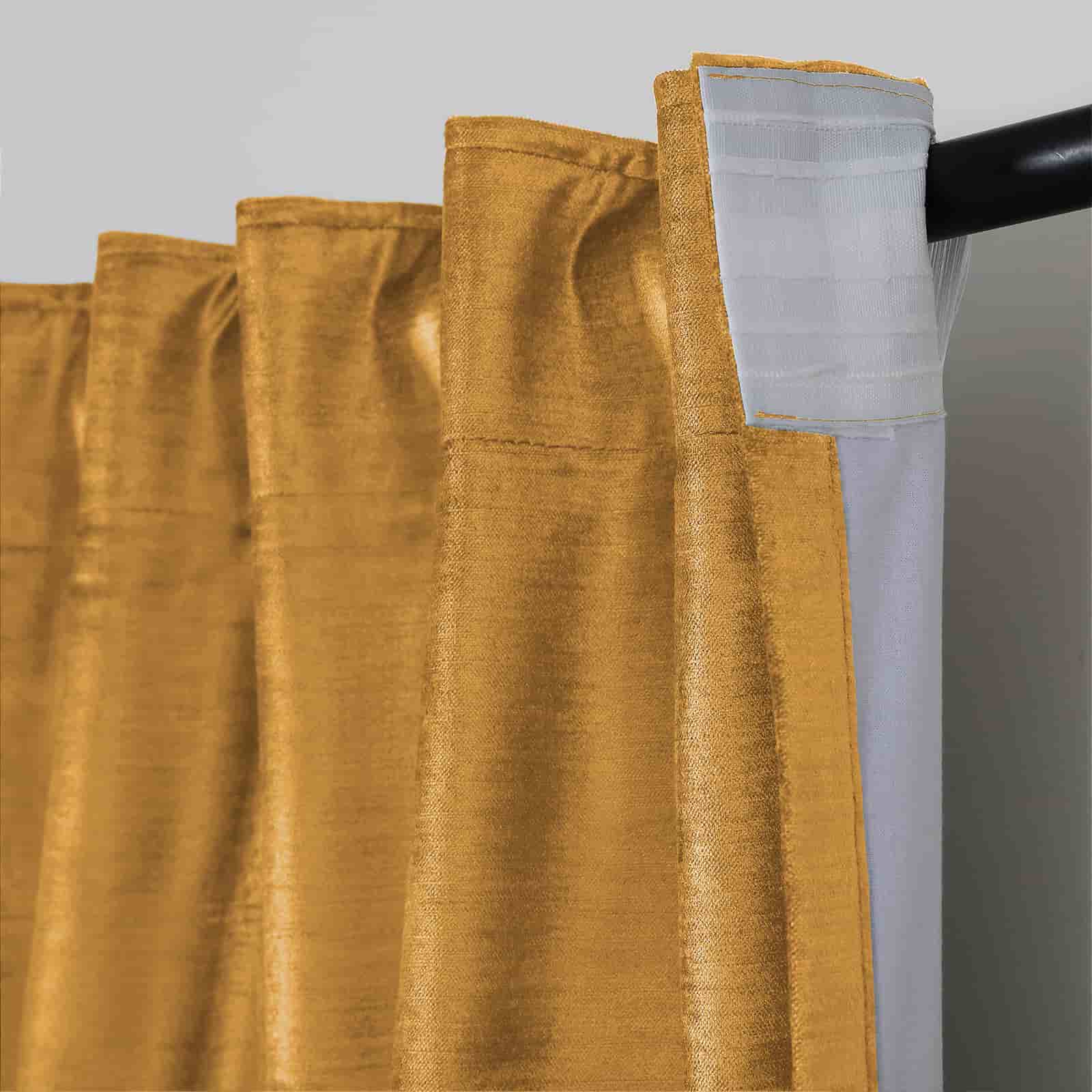 Veda Luster Cotton Velvet Drapery Soft Top TWOPAGES
