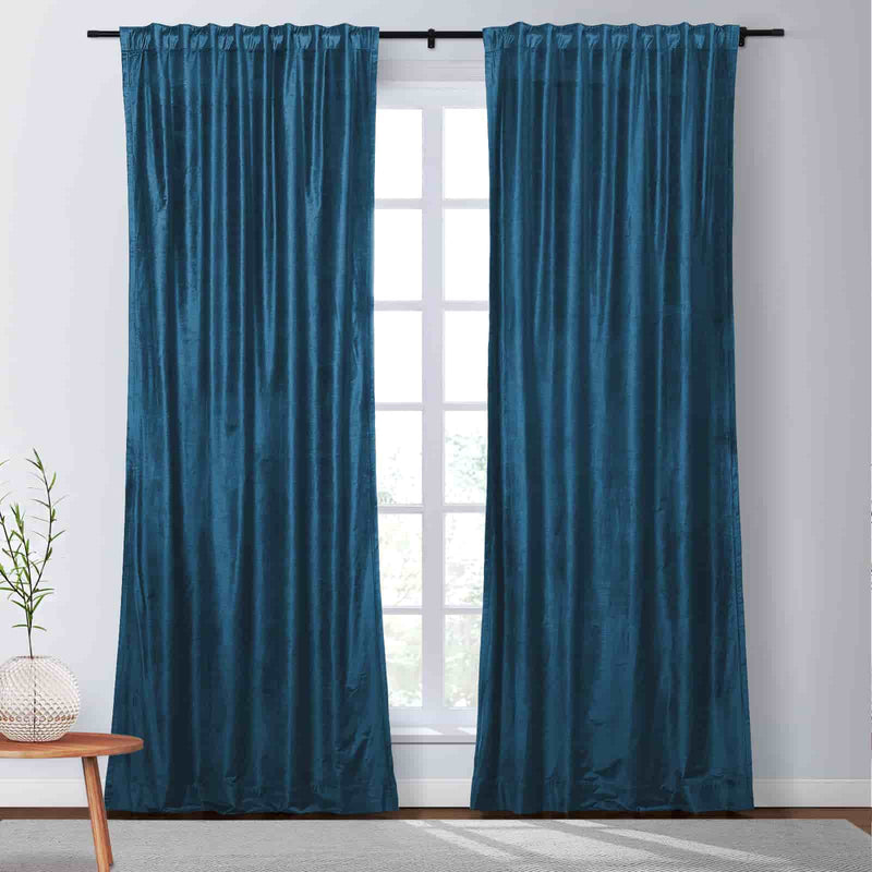 Veda Luster Cotton Velvet Drapery Soft Top TWOPAGES