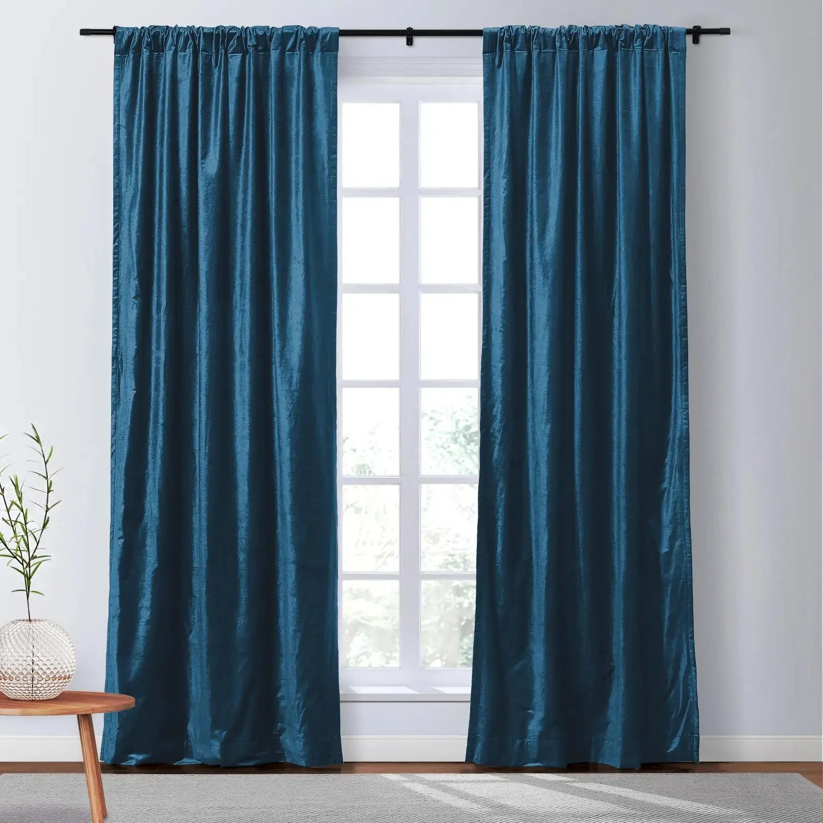 Veda Luster Cotton Velvet Drapery Soft Top TWOPAGES