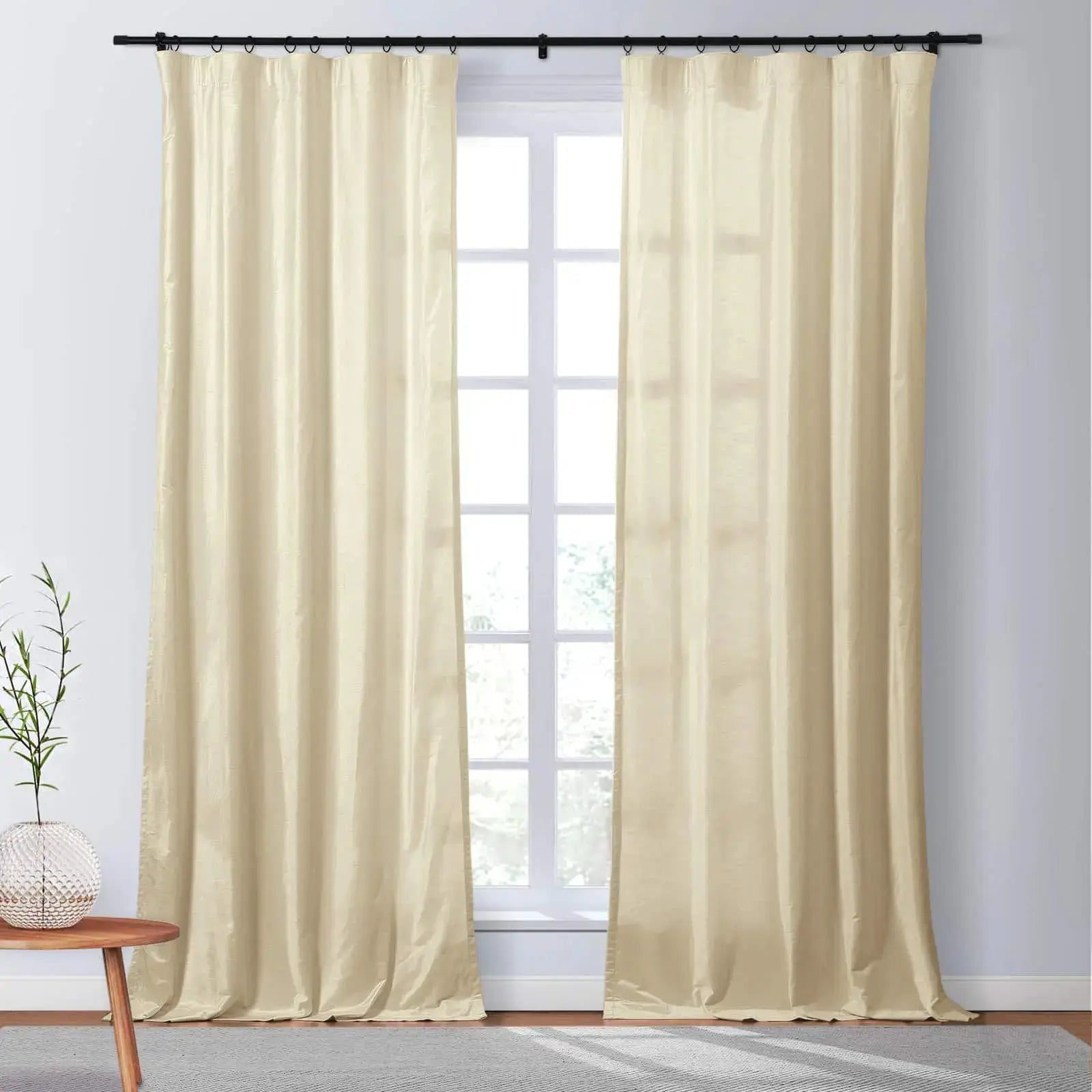 Veda Luster Cotton Velvet Drapery