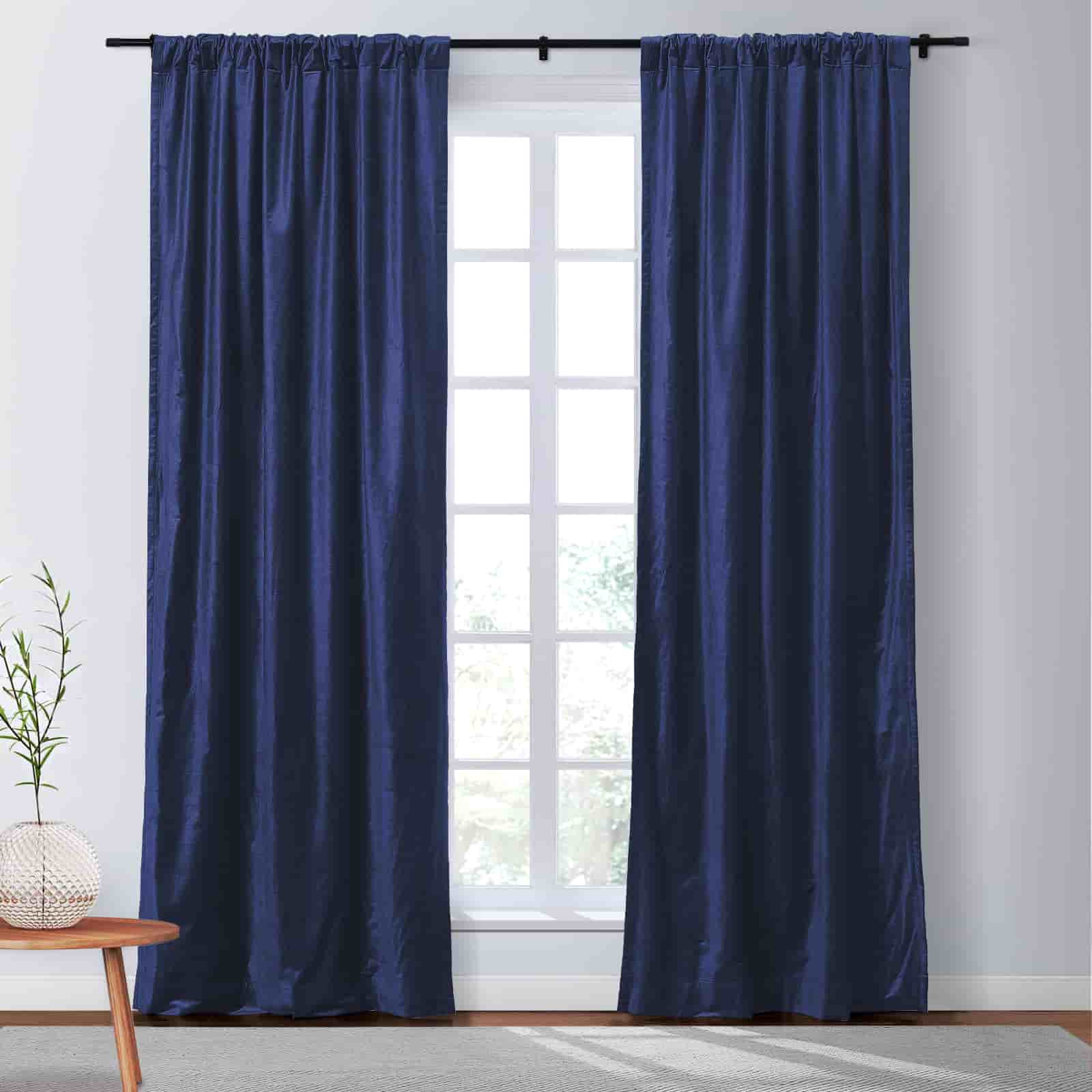 Veda Luster Cotton Velvet Drapery Soft Top TWOPAGES