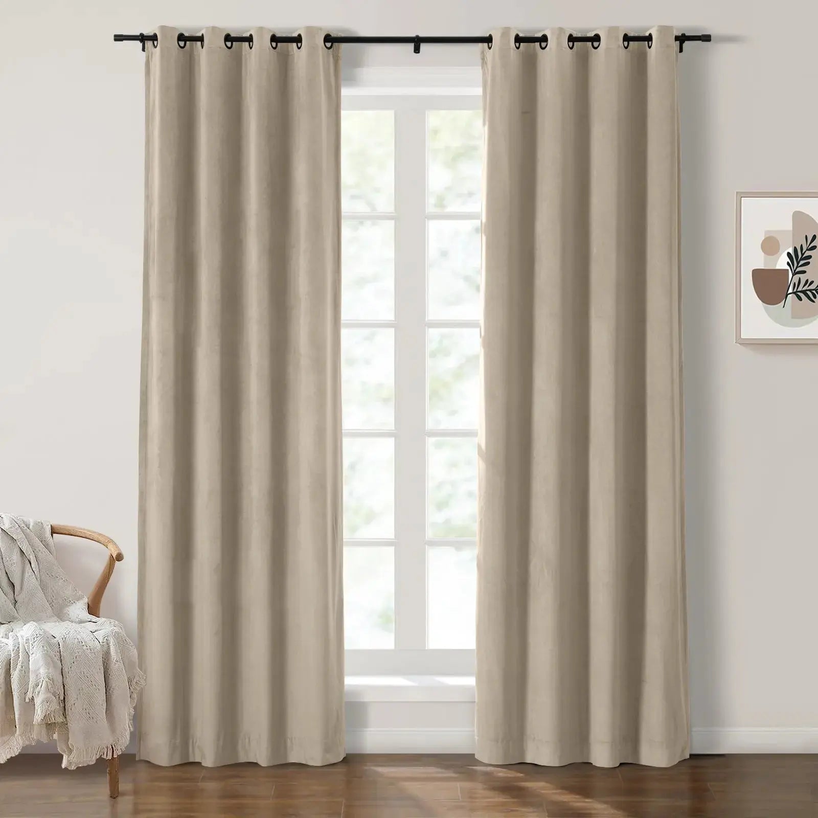 Birkin Velvet Curtain Grommet TWOPAGES