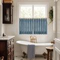 Liz Linen Pleated Cafe Curtains-?-TWOPAGES