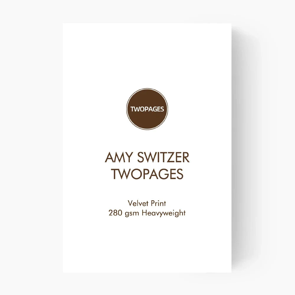 Amy Switzer printed velvet fabric sample booklet specification