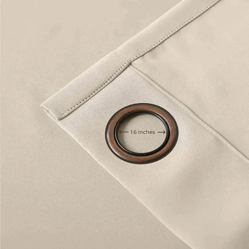 REGAL Fireproof Flame Retardant Curtain Grommet -TWOPAGES