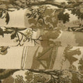 Sara Le x TWOPAGES Vintage Printed Linen Pleated Curtains
