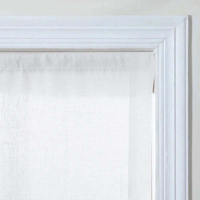 Patti Belgian Linen Cordless Roman Shade TWOPAGES