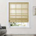 Patti Belgian Linen Roman Shade Cord Lift TWOPAGES