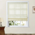 Patti Belgian Linen Cordless Roman Shade TWOPAGES